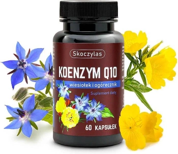 Koenzym Q10 z wiesiołka i ogórecznika, 60 kaps. - Skoczylas
