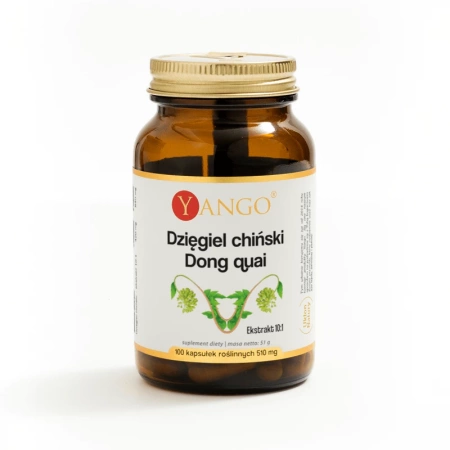Dzięgiel Chiński Don Quai, 90 kaps. vege - Yango