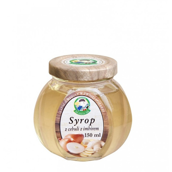 Syrop z cebuli z imbirem, 150 ml - Fungopol