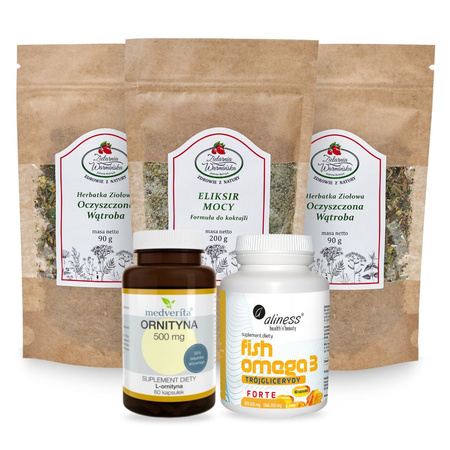 Zestaw WSPARCIE WĄTROBY
