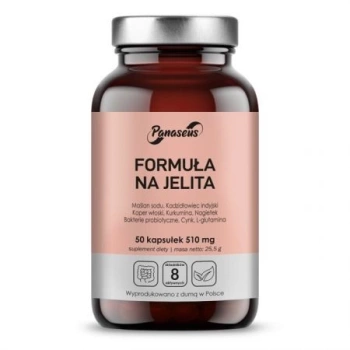 Formuła na Jelita, 50 kaps. vege - Panaseus