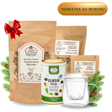 Zestaw specjalny NA WĄTROBĘ z zaparzaczem