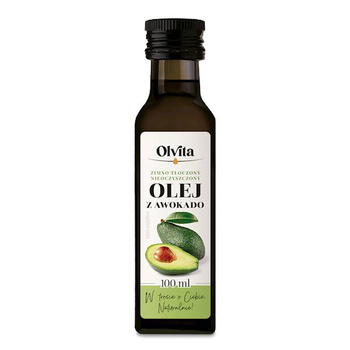 Olej z awokado, tłoczony na zimno, 100 ml - OlVita
