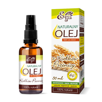 Naturalny Olej z Kiełków Pszenicy BIO, 50 ml - Etja