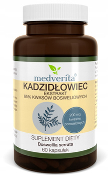 Kadzidłowiec ekstrakt 65%, 60 kaps. - Medverita