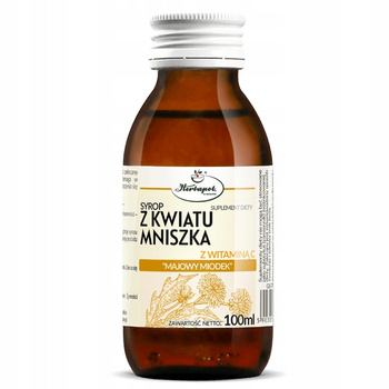 Syrop z Kwiatu Mniszka z Witaminą C, 100 ml - Herbapol