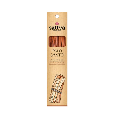 Naturalne kadzidła Palo Santo, 15 szt. - Sattva