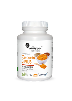 ALINESS Curcumin 500 mg Complex3 PLUS + Piperin