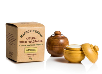 Naturalne perfumy w kremie - Orchidea, 6 g - Shamasa