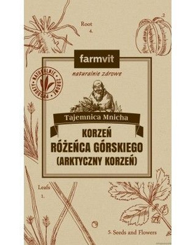 Korzeń Różeńca Górskiego, 50 g - Farmvit