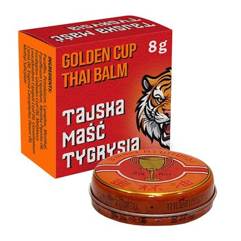 Golden Cup  - Tajska maść tygrysia, 8 g - Tradix Group