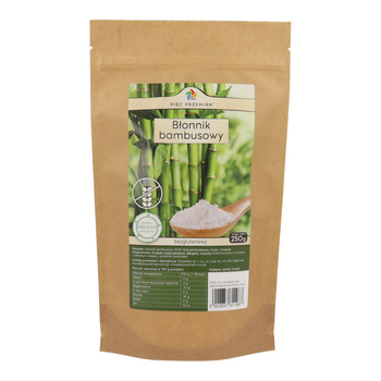 Błonnik Bambusowy, 250 g - Pięć Przemian