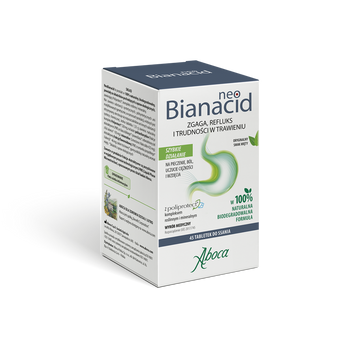 NeoBianacid - zgaga, refluks i trudności w trawieniu, 45 tabl. - Aboca