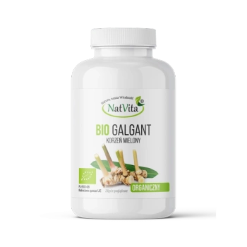 BIO Galgant korzeń mielony, 40 g - NatVita