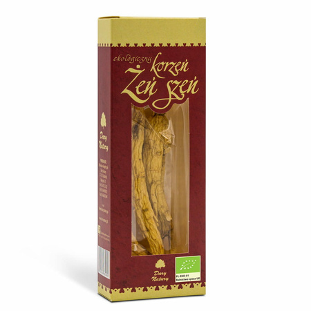 Ekologiczny korzeń Żeń-szeń, 20 g - Dary Natury