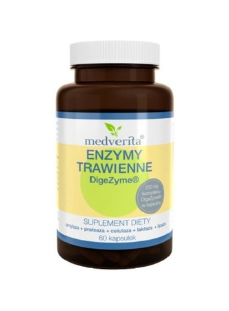 Enzymy Trawienne, 60 kaps. - Medverita