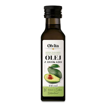 Olej z awokado, tłoczony na zimno, 100 ml - OlVita