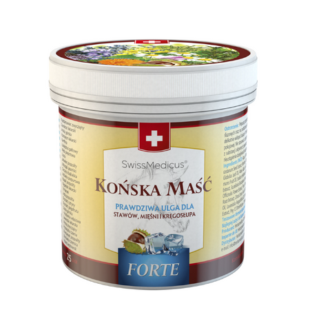 Końska maść chłodząca FORTE, 500 ml - SwissMedicus