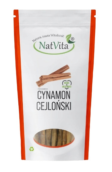 Cynamon Cejloński Laski, 5 szt. - NatVita