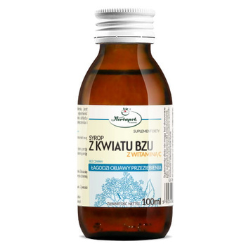 Syrop z Kwiatu Bzu, z Witaminą C, 100 ml - Herbapol