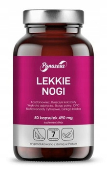 Lekkie nogi, 50 kaps. vege - Panaseus
