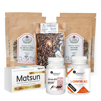 Zestaw WSPARCIE ODCHUDZANIE I OCZYSZCZANIE 2 W 1 TURBO