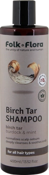 Szampon przeciwłupieżowy Dziegieć Brzozowy, 400 ml - Folk Flora
