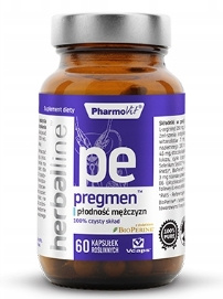 Pregmen™ płodność mężczyzn, 60 kaps. vege - Pharmovit
