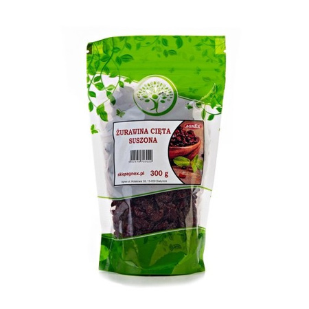 Owoc Żurawiny Ciętej, 250 g - Agnex