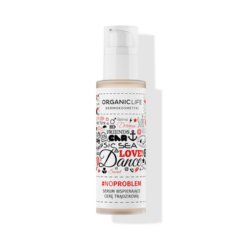 Serum wspierające cerę trądzikową ze srebrem koloidalnym, 30 g - Organic Life