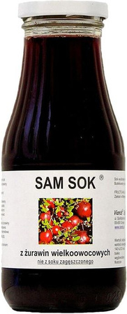 Sok z żurawiny, 500 ml - Sam Sok