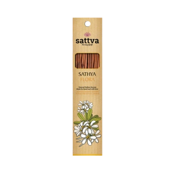 Naturalne Kadzidła Flora, 15 szt. - Sattva