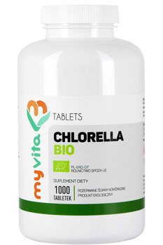 Chlorella BIO, 1000 tabl. - MyVita