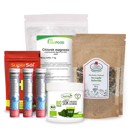 Zestaw WSPARCIE ODKWASZANIA ORGANIZMU