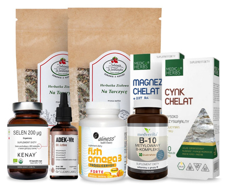 Zestaw WSPARCIE RÓWNOWAGI TARCZYCY FORTE