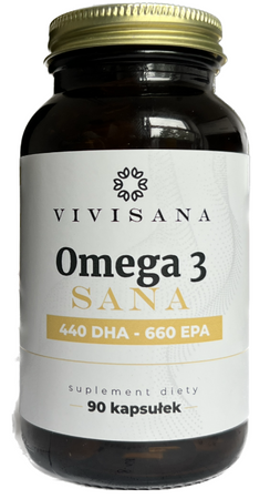  Omega 3 SANA, 90 kaps. - Vivisana