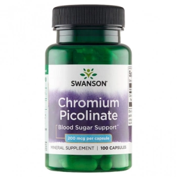 Pikolinian chromu, 100 kaps. - Swanson