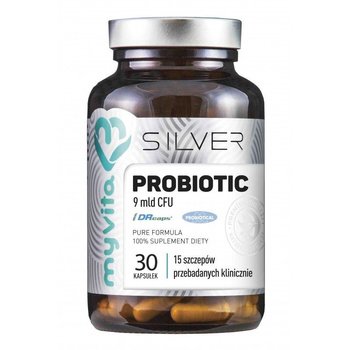 Silver Pure, Probiotic 9 mld CFU, 30 kaps. - MyVita