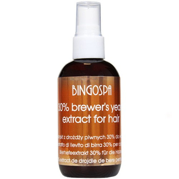 Ekstrakt z drożdży piwnych 30% do włosów, 100 ml - BINGOSPA