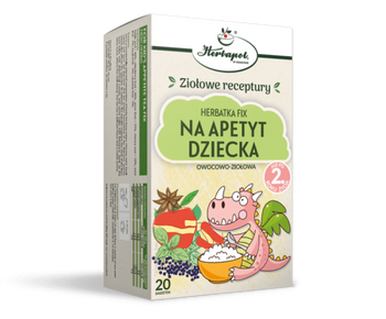 Herbatka Fix Na Apetyt Dziecka w saszetkach, 20 szt. - Herbapol