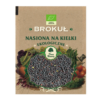 Nasiona na kiełki Brokuł, 30 g - Dary Natury