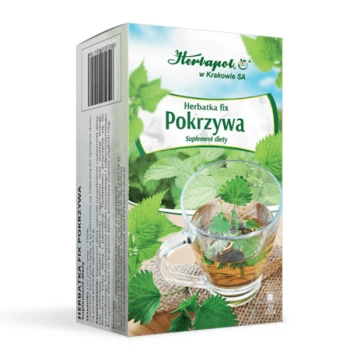 Herbatka fix Pokrzywa w saszetkach, 20 szt. - Herbapol