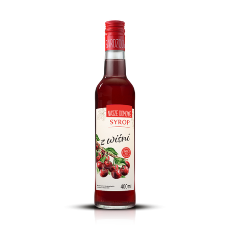 Syrop z wiśni, 400 ml - Premium Rosa