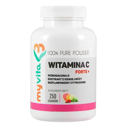 Witamina C FORTE+ proszek, 250 g - MyVita