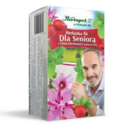 Herbatka Fix Dla Seniora w saszetkach, 20 szt. - Herbapol