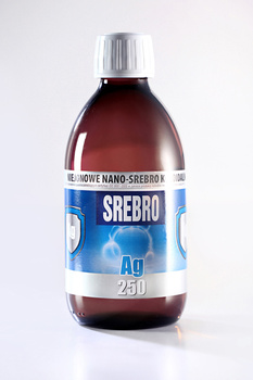 NIEJONOWE NANO-SREBRO KOLOIDALNE AG 250 (300 ml) Proaktiv