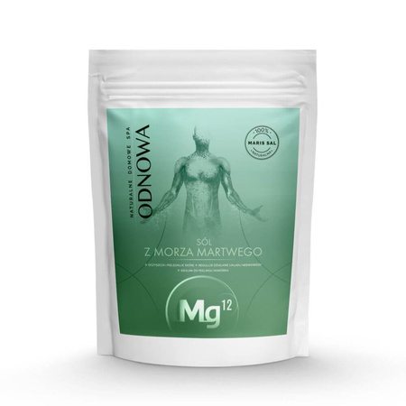 Sól z Morza Martwego Odnowa, 4 kg - Mg12