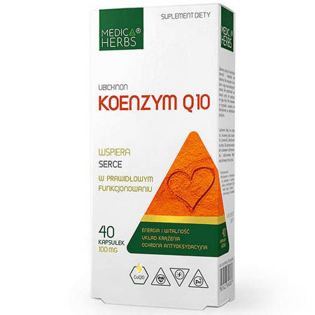 MEDICA HERBS KOENZYM Q-10 100mg SERCE, ENERGIA