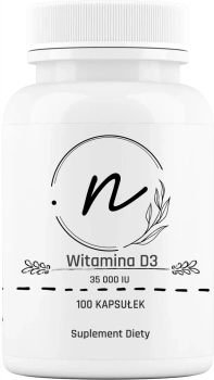 Witamina D3 35000 IU, 100 kaps. - NaturePRO