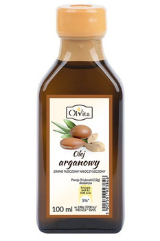 Olej arganowy tłoczony na zimno, 100 ml - OlVita